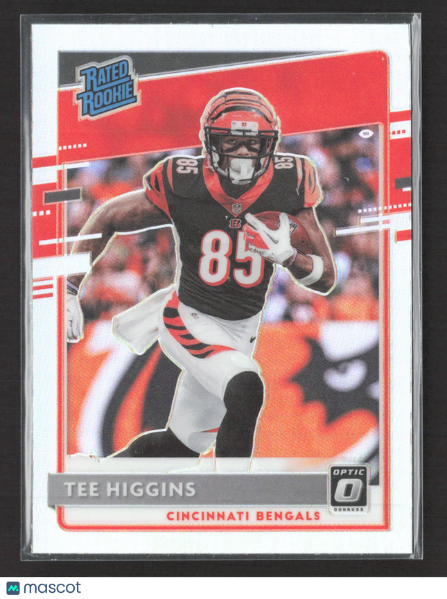 2020 Panini Donruss Optic Prizm Tee Higgins #160 Holo