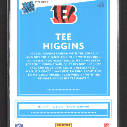 2020 Panini Donruss Optic Prizm Tee Higgins #160 Holo