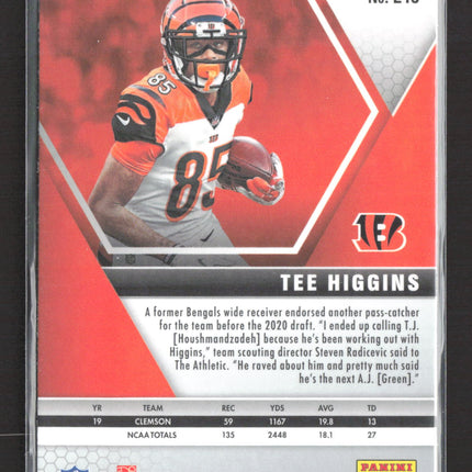 2020 Panini Mosaic Tee Higgins #213 RC