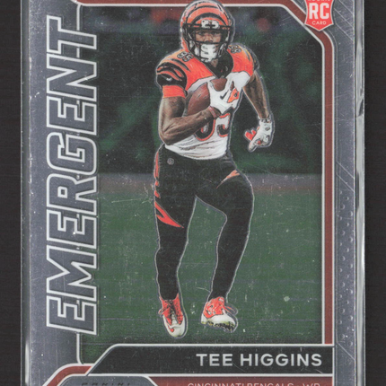 2020 Panini Prizm Emergent Tee Higgins #17 RC