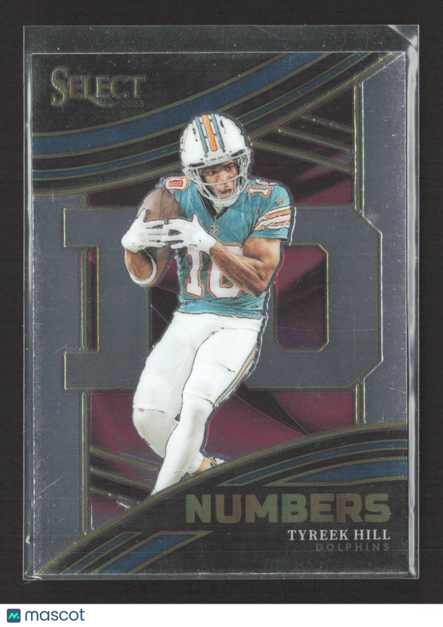 2024 Panini Select Numbers Tyreek Hill #NMB-THI