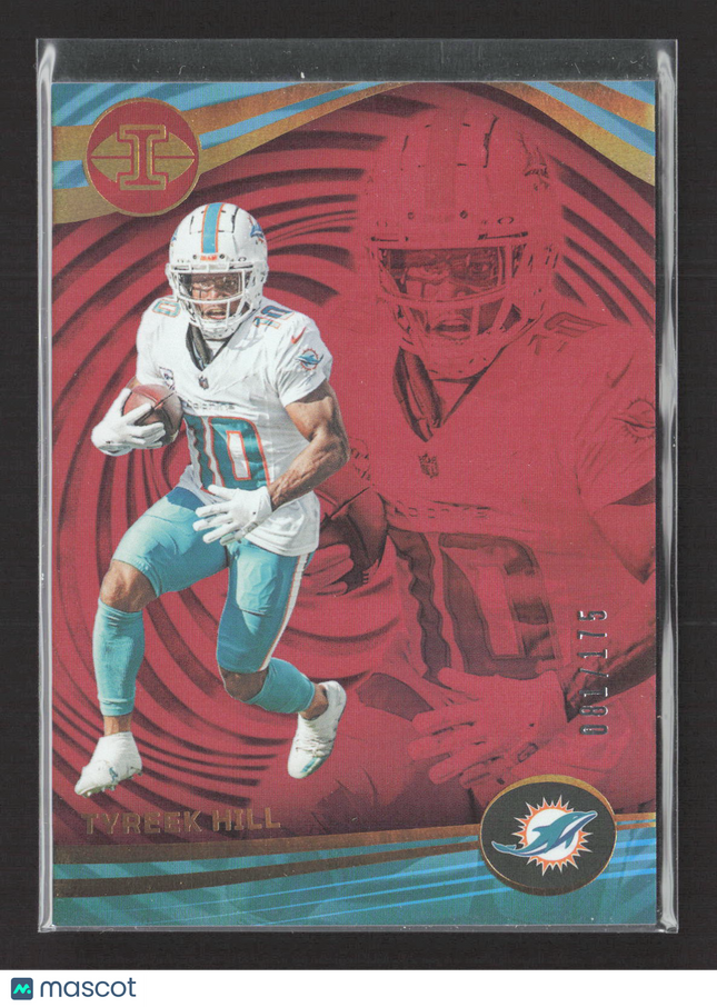 2024 Panini Illusions Football Tyreek Hill #70 Red /175