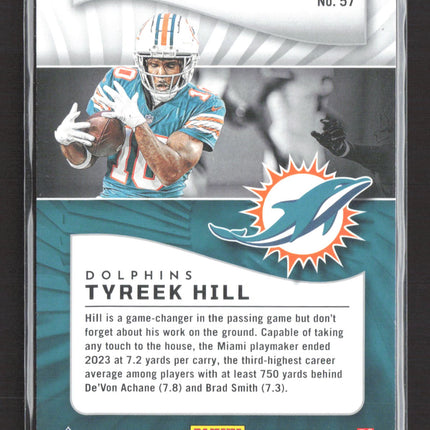 2024 Panini Illusions Tyreek Hill #57 Red /175