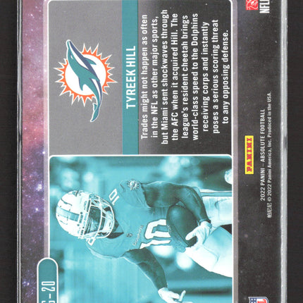 2022 Panini Absolute Star Gazing Tyreek Hill #SG-20