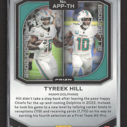 2023 Panini Prizm Tyreek Hill #APP-TH Silver