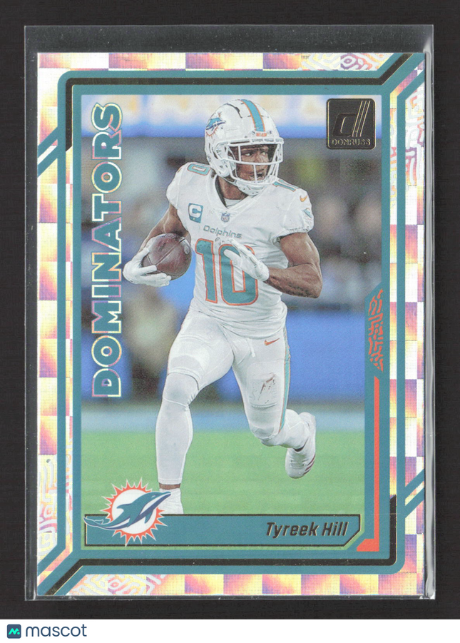 2023 Panini Donruss Dominators Tyreek Hill #D-30 Holo