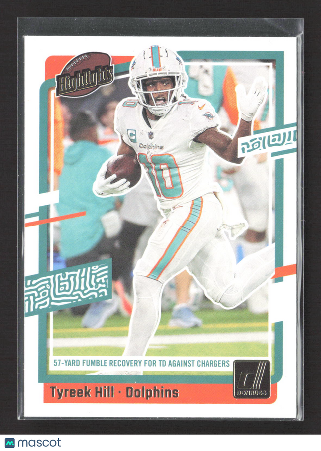 2023 Panini Donruss Highlights Tyreek Hill #H-TH