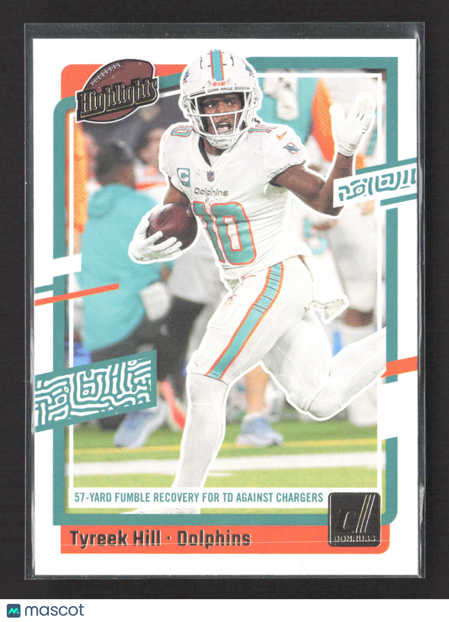 2023 Panini Donruss Highlights Tyreek Hill #H-TH