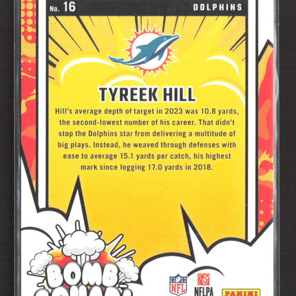 2024 Panini Donruss Bomb Squad Tyreek Hill #16