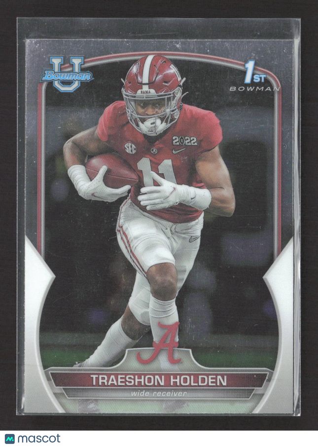 2022 Bowman University Traeshon Holden #18 1st Bowman