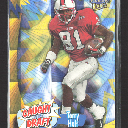 1999 Fleer Ultra Caught in the Draft Torry Holt #5 CD
