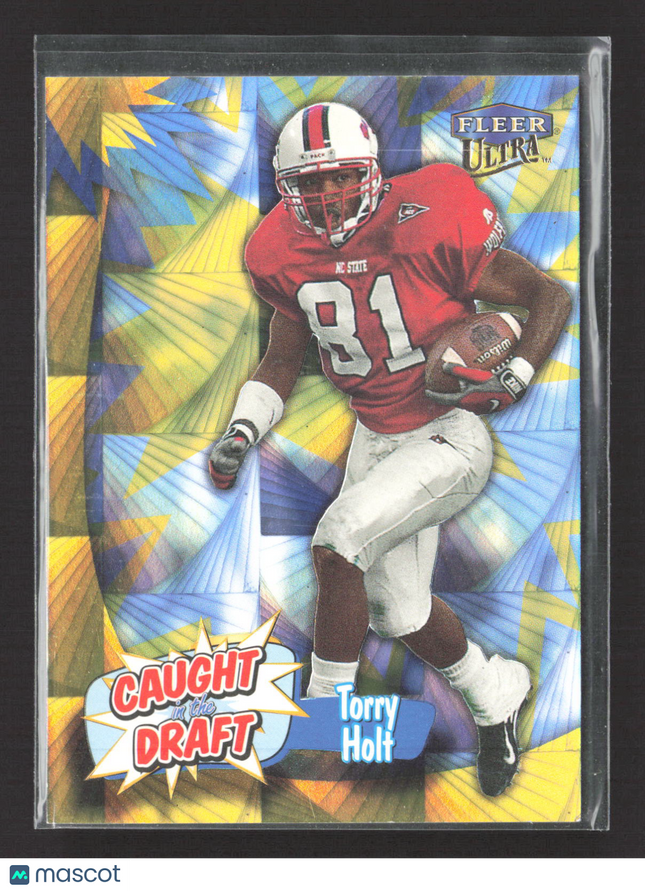 1999 Fleer Ultra Caught in the Draft Torry Holt #5 CD