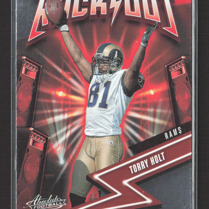 2023 Panini Absolute Football Rock Out Torry Holt #7
