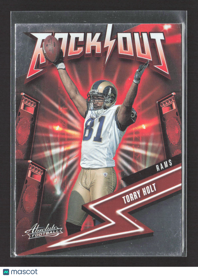 2023 Panini Absolute Football Rock Out Torry Holt #7