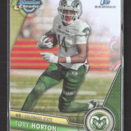 2023 Bowman Chrome University Tory Horton #73 Refractor