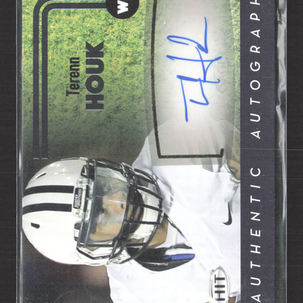 2016 SAGE HIT Terenn Houk #A26 Authentic Autograph