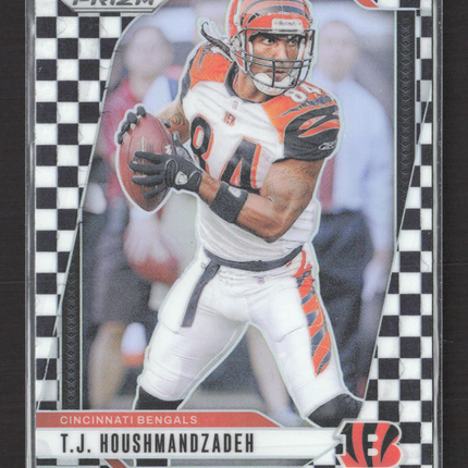 2024 Panini Prizm Football T.J. Houshmandzadeh #63 Checkerboard