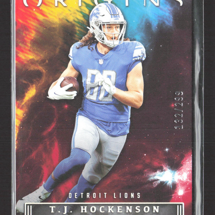 2022 Panini Origins Football T.J. Hockenson #31 132/299