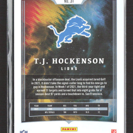 2022 Panini Origins Football T.J. Hockenson #31 132/299