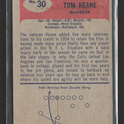 1955 Bowman Tom Keane #30