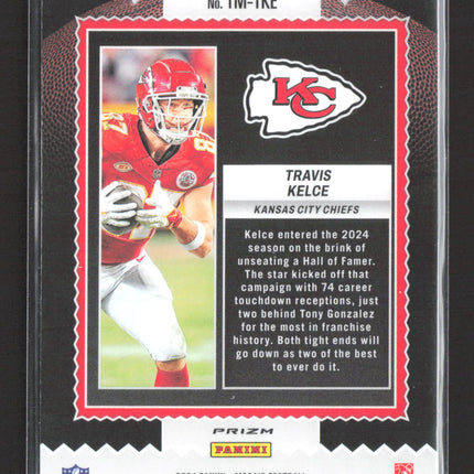 2024 Panini Mosaic Prizm Touchdown Masters Travis Kelce #TM-TKE green