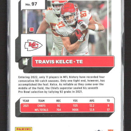 2023 Panini Donruss Optic Travis Kelce #97 holo