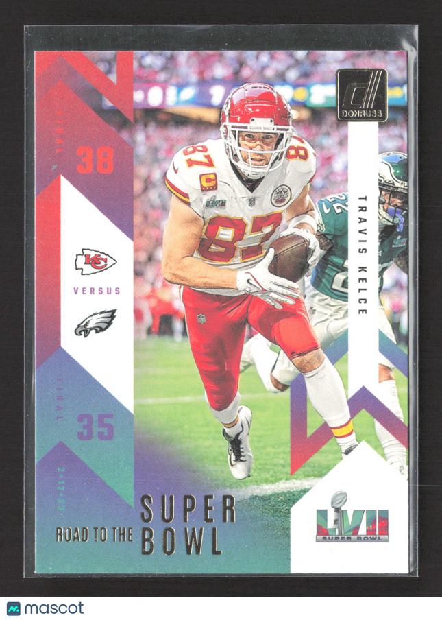 2023 Panini Donruss Road to the Super Bowl Travis Kelce #RTSB-TKE