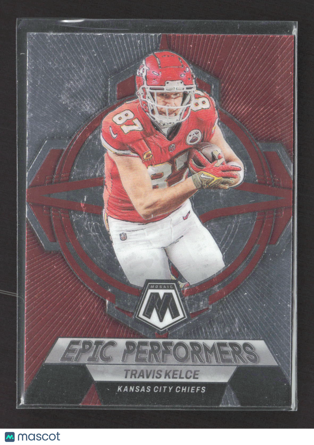 2023 Panini Mosaic Epic Performers Travis Kelce #EP-TK