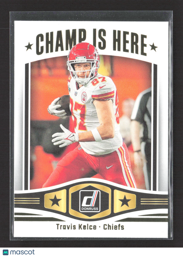 2023 Panini Donruss Champ Is Here Travis Kelce #CIH-4