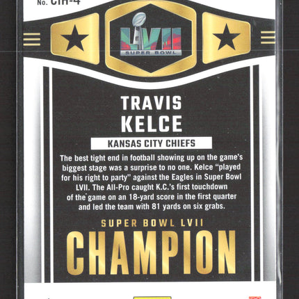 2023 Panini Donruss Champ Is Here Travis Kelce #CIH-4