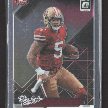 2021 Panini Donruss Optic The Rookies Trey Lance #TR-3