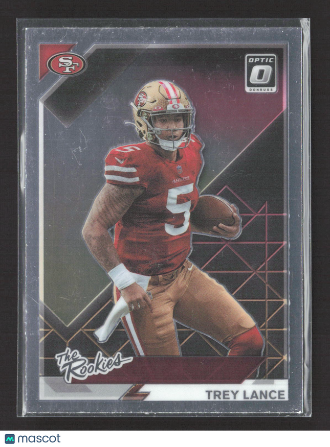 2021 Panini Donruss Optic The Rookies Trey Lance #TR-3