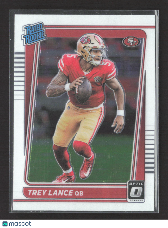 2021 Panini Donruss Optic Football Trey Lance #203