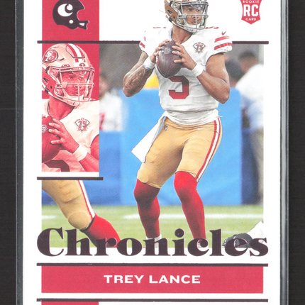 2022 Panini Chronicles Trey Lance #77 RC