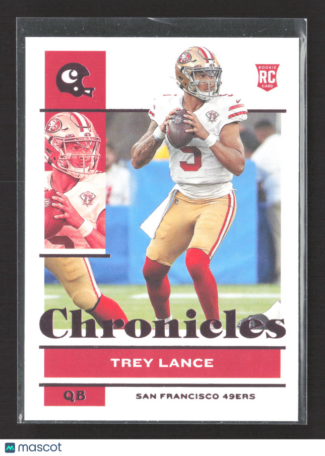 2022 Panini Chronicles Trey Lance #77 RC