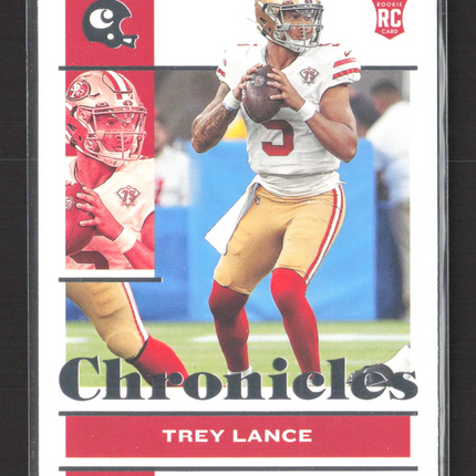 2022 Panini Chronicles Trey Lance #77 RC