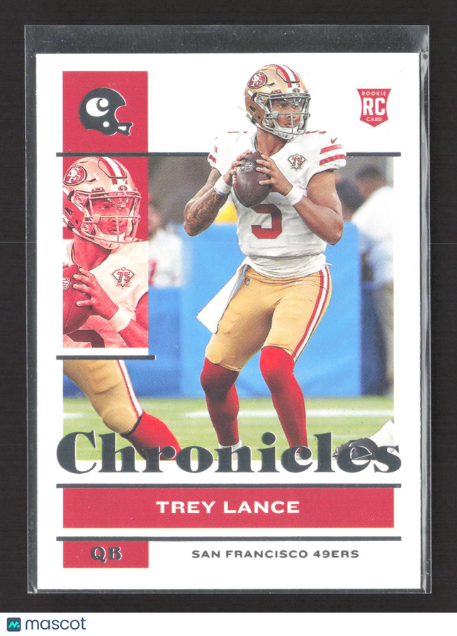 2022 Panini Chronicles Trey Lance #77 RC