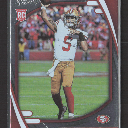 2021 Panini Absolute Football Trey Lance #103 RC