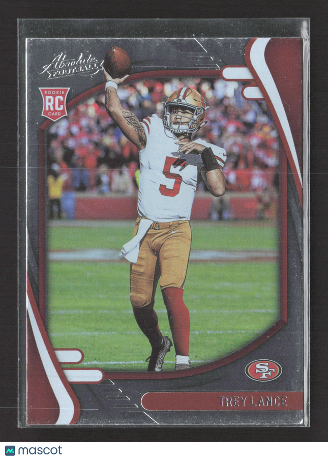 2021 Panini Absolute Football Trey Lance #103 RC