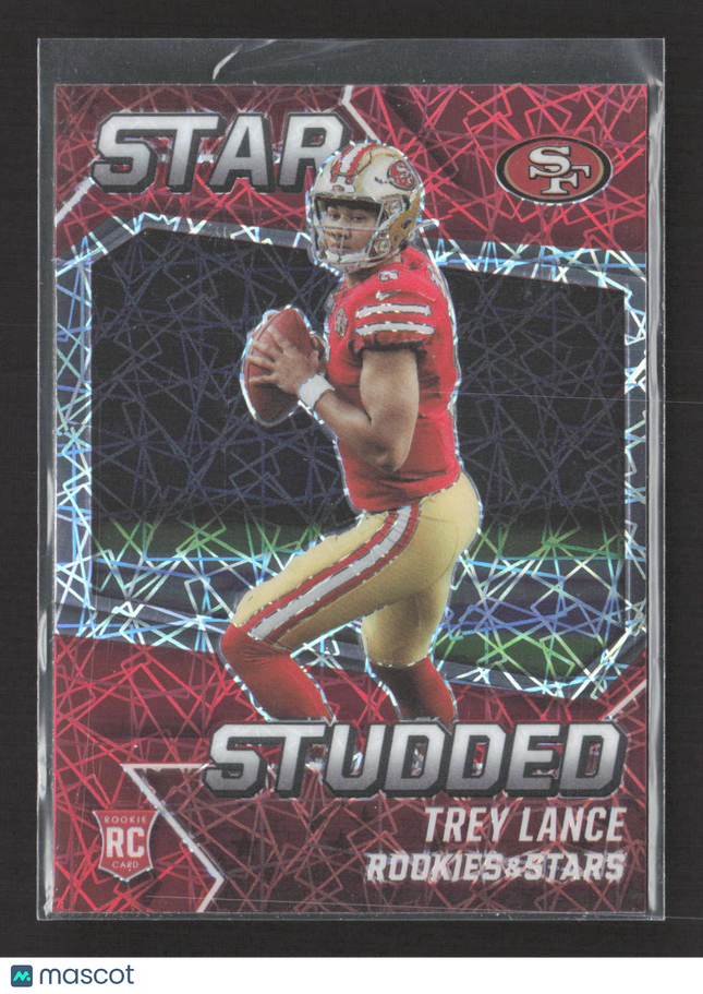 2021 Panini Rookies & Stars Prizm Star Studded Trey Lance #SS-23 RC