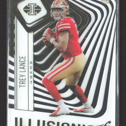 2021 Panini Illusions Illusionists Trey Lance #ILL-12 RC
