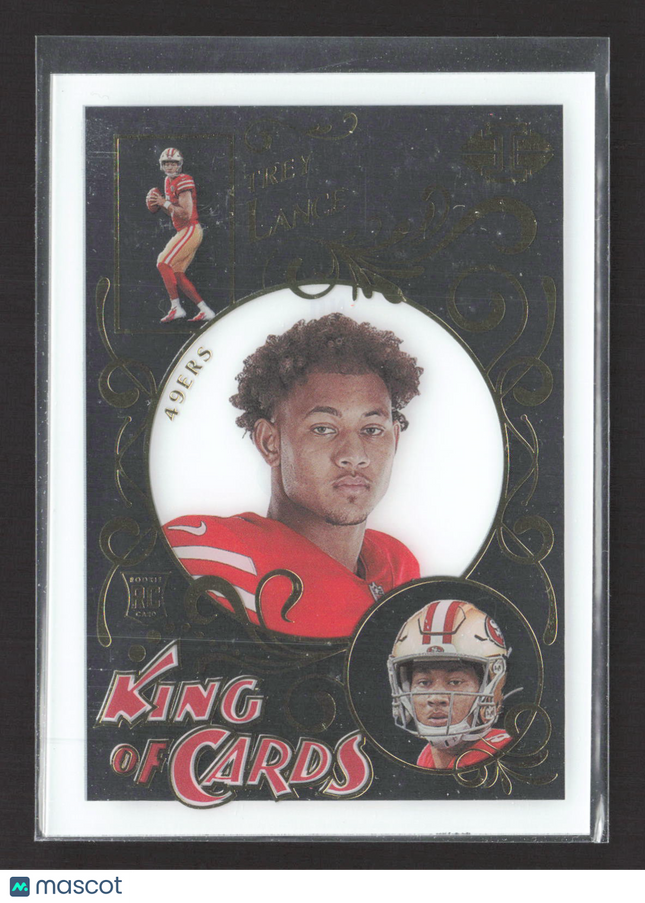 2021 Panini Illusions King of Cards Trey Lance #KC-13