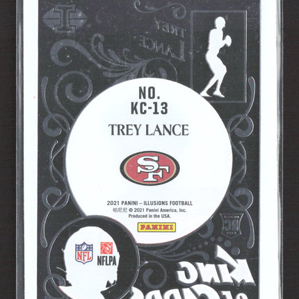 2021 Panini Illusions King of Cards Trey Lance #KC-13