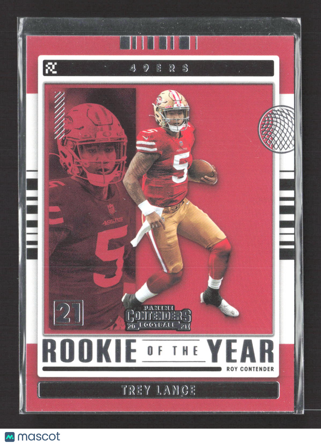 2021 Panini Contenders Football Trey Lance #ROY-TLA