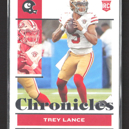 2022 Panini Chronicles Trey Lance #77 RC