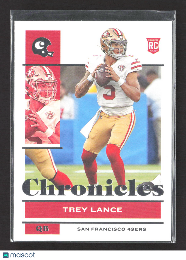 2022 Panini Chronicles Trey Lance #77 RC