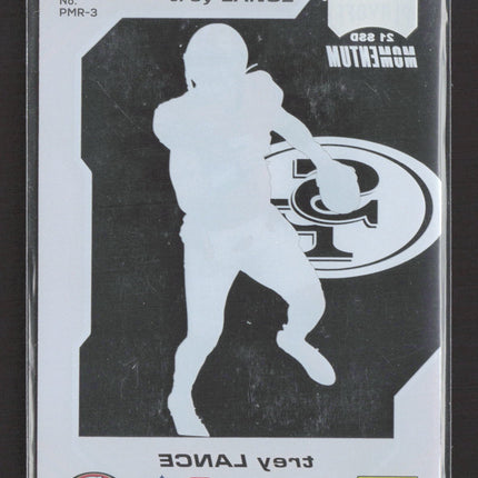 2022 Panini Chronicles Playoff Momentum Trey Lance #PMR-3
