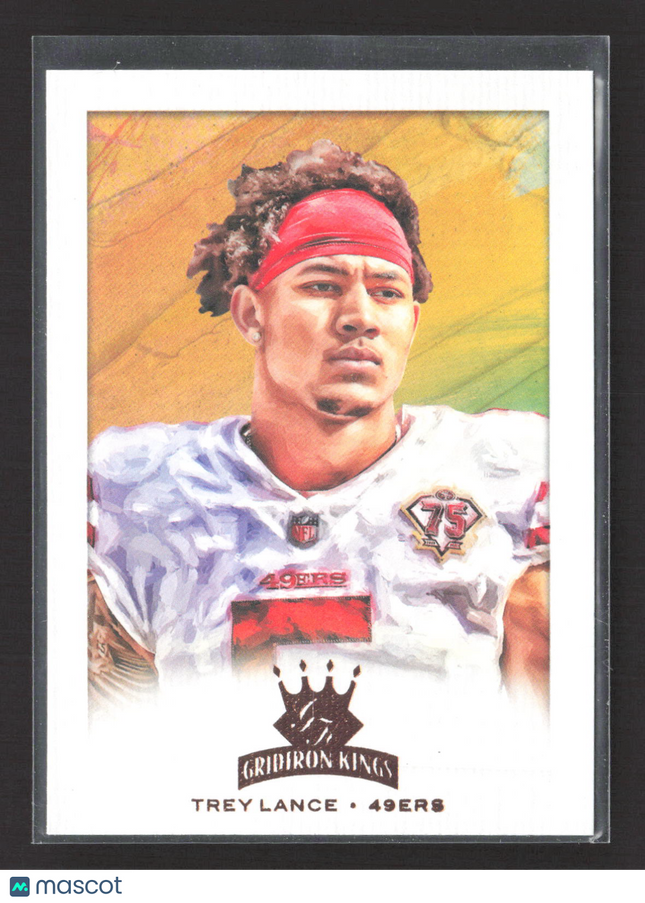 2022 Panini Chronicles Donruss Football Gridiron Kings Trey Lance #GK-3