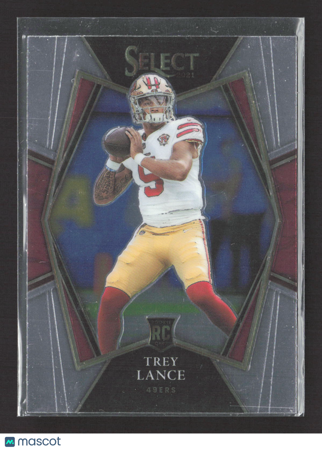 2022 Panini Select Premier Level Trey Lance #145 RC