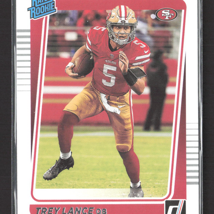 2021 Panini Donruss Football Trey Lance #254